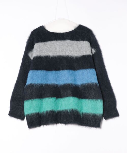 AMAIL(アマイル)の「Fuzzy Cardigan(カーディガン/ボレロ・レディース・ブルー・FREE)」の9枚目の写真