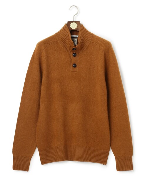 J.PRESS(ジェイプレス)の「【カシミア100%使用】カシミヤリブモックネック ニット(ニット/セーター・メンズ・グレー系/ブラウン系・MEDIUM/LARGE/X-LARGE)」の11枚目の写真