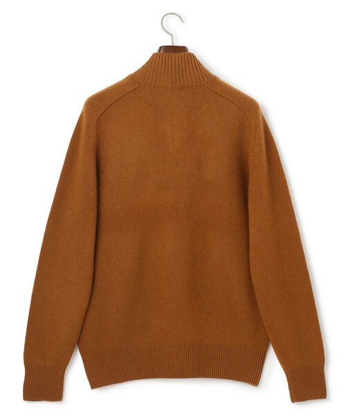 J.PRESS(ジェイプレス)の「【カシミア100%使用】カシミヤリブモックネック ニット(ニット/セーター・メンズ・グレー系/ブラウン系・MEDIUM/LARGE/X-LARGE)」の12枚目の写真