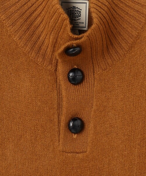 J.PRESS(ジェイプレス)の「【カシミア100%使用】カシミヤリブモックネック ニット(ニット/セーター・メンズ・グレー系/ブラウン系・MEDIUM/LARGE/X-LARGE)」の16枚目の写真