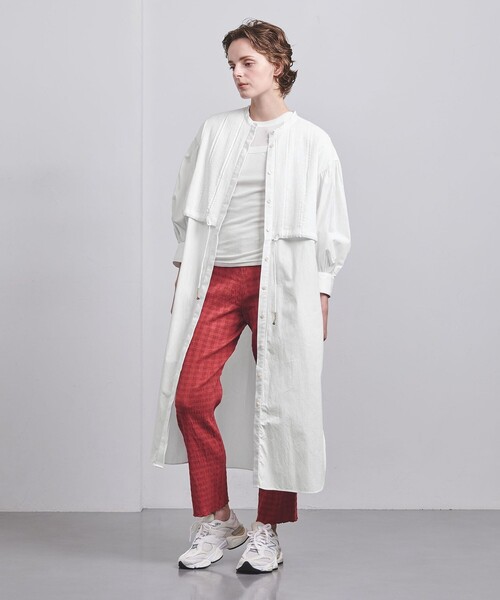 Pheeta（フィータ）の「＜Pheeta＞Trinity ワンピース/013C-64（ワンピース・レディース・ホワイト/ベージュ・1/2）」の4枚目の写真