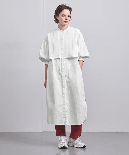 Pheeta（フィータ）の「＜Pheeta＞Trinity ワンピース/013C-64（ワンピース・レディース・ホワイト/ベージュ・1/2）」の5枚目の写真