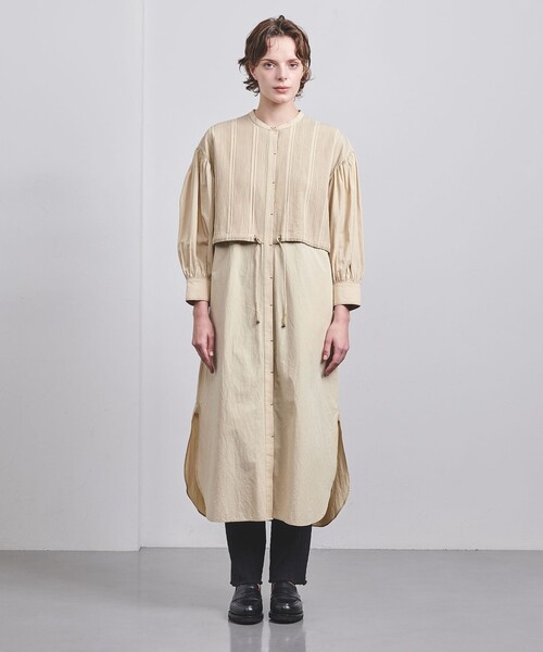 Pheeta（フィータ）の「＜Pheeta＞Trinity ワンピース/013C-64（ワンピース・レディース・ホワイト/ベージュ・1/2）」の6枚目の写真