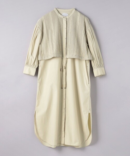 Pheeta（フィータ）の「＜Pheeta＞Trinity ワンピース/013C-64（ワンピース・レディース・ホワイト/ベージュ・1/2）」の10枚目の写真