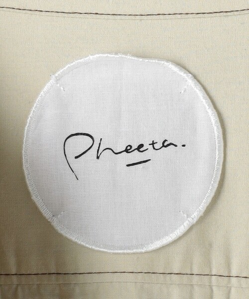 Pheeta（フィータ）の「＜Pheeta＞Trinity ワンピース/013C-64（ワンピース・レディース・ホワイト/ベージュ・1/2）」の22枚目の写真