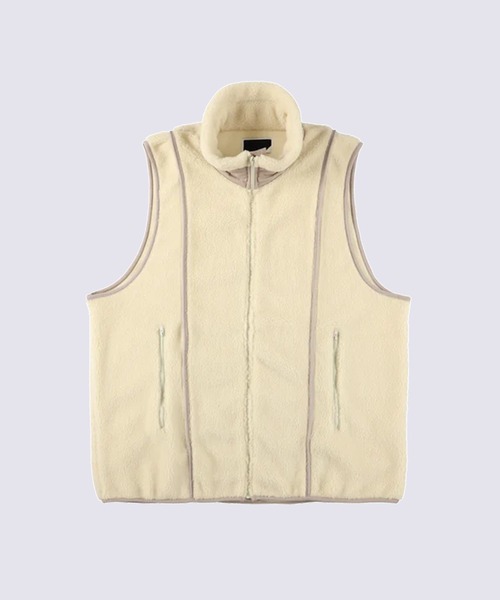 PHINGERIN(フィンガリン)の「【PHINGERIN/フィンガリン】NOREN BOA FLEECE JACKET(ブルゾン・メンズ・ブラック/アイボリー/ピンク・L/M)」の14枚目の写真