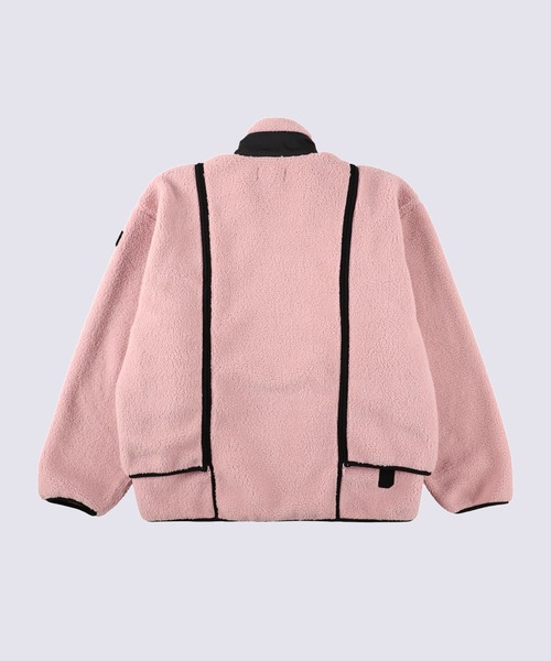 PHINGERIN(フィンガリン)の「【PHINGERIN/フィンガリン】NOREN BOA FLEECE JACKET(ブルゾン・メンズ・ブラック/アイボリー/ピンク・L/M)」の11枚目の写真