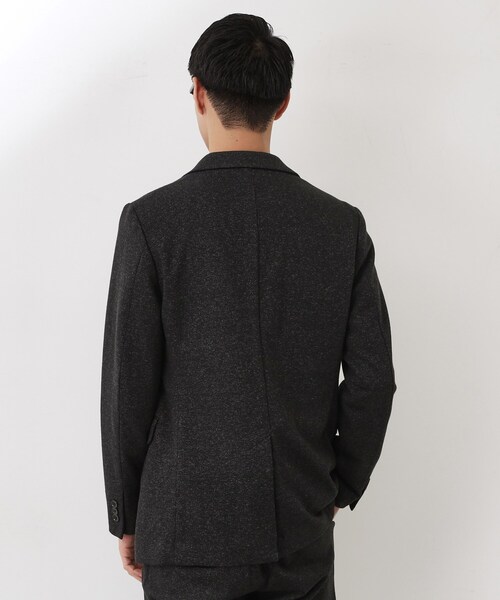 THE SHOP TK （ザ ショップ ティーケー ）の「尾州ホームスパンジャケット（スーツジャケット・メンズ・ネイビー系5/チャコール・01/02/03/04）」の4枚目の写真