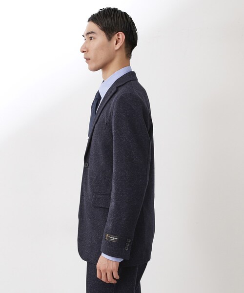 THE SHOP TK （ザ ショップ ティーケー ）の「尾州ホームスパンジャケット（スーツジャケット・メンズ・ネイビー系5/チャコール・01/02/03/04）」の22枚目の写真