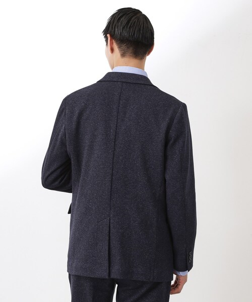 THE SHOP TK （ザ ショップ ティーケー ）の「尾州ホームスパンジャケット（スーツジャケット・メンズ・ネイビー系5/チャコール・01/02/03/04）」の18枚目の写真