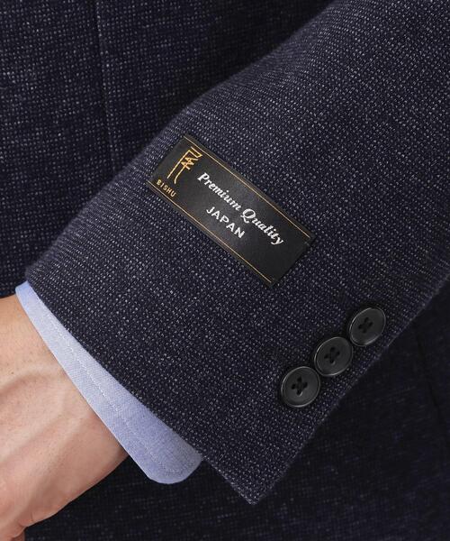 THE SHOP TK （ザ ショップ ティーケー ）の「尾州ホームスパンジャケット（スーツジャケット・メンズ・ネイビー系5/チャコール・01/02/03/04）」の21枚目の写真