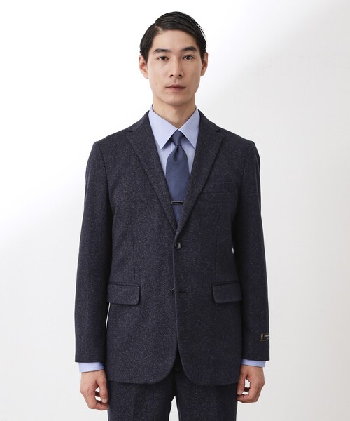 THE SHOP TK （ザ ショップ ティーケー ）の「尾州ホームスパンジャケット（スーツジャケット・メンズ・ネイビー系5/チャコール・01/02/03/04）」の12枚目の写真
