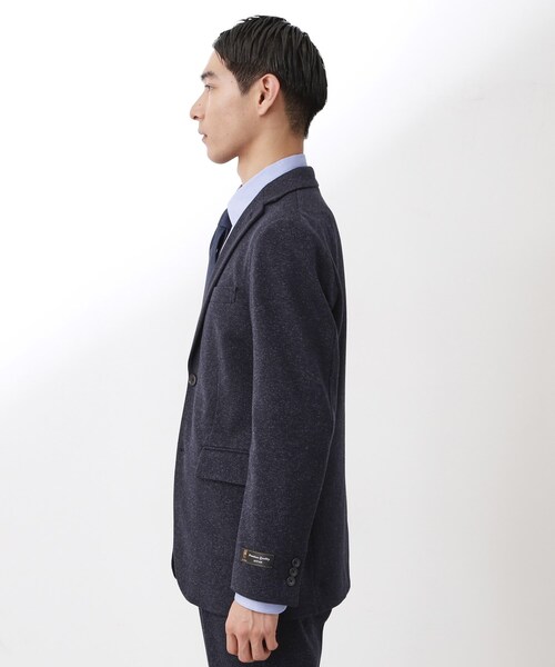 THE SHOP TK （ザ ショップ ティーケー ）の「尾州ホームスパンジャケット（スーツジャケット・メンズ・ネイビー系5/チャコール・01/02/03/04）」の13枚目の写真
