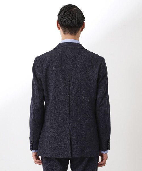THE SHOP TK （ザ ショップ ティーケー ）の「尾州ホームスパンジャケット（スーツジャケット・メンズ・ネイビー系5/チャコール・01/02/03/04）」の14枚目の写真