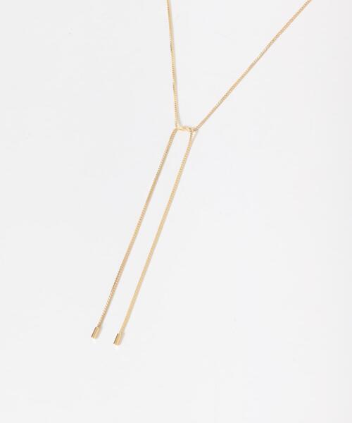 URBAN RESEARCH DOORS（アーバンリサーチドアーズ）の「ノットロングネックレス（ネックレス・レディース・シルバー/ゴールド・ONE）」の9枚目の写真
