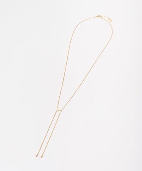URBAN RESEARCH DOORS（アーバンリサーチドアーズ）の「ノットロングネックレス（ネックレス・レディース・シルバー/ゴールド・ONE）」の3枚目の写真