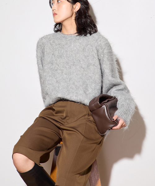 アルパカMIXスパンコールプルオーバー（ニット/セーター）｜journal