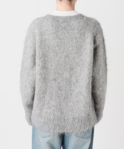 セール】アルパカMIXスパンコールプルオーバー（ニット/セーター