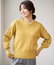 FOUND GOOD | ソデシシュウニットPO(ニット/セーター)