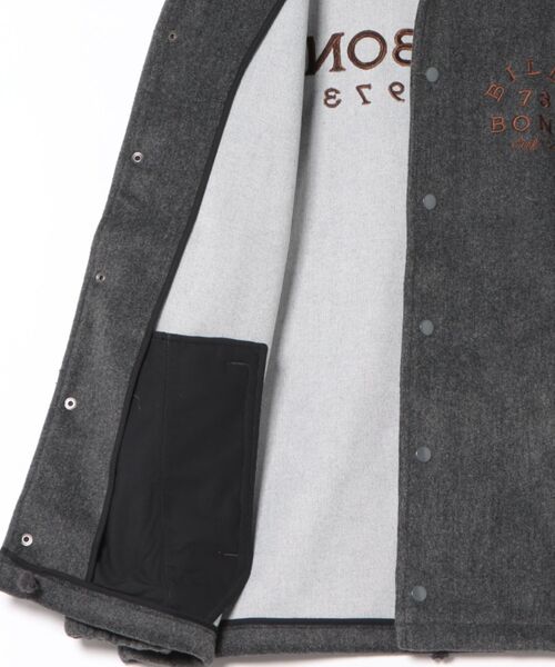 BILLABONG(ビラボン)の「BILLABONG メンズ MELTON COACH JK ジャケット 【2025年秋冬モデル】 @autumn/ビラボンメルトンコーチジャケット(ブルゾン・メンズ・クリーム/ブラック・MEDIUM/LARGE/X-LARGE)」の5枚目の写真