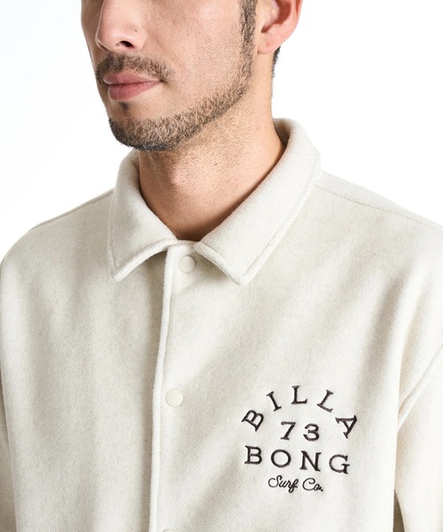 BILLABONG(ビラボン)の「BILLABONG メンズ MELTON COACH JK ジャケット 【2025年秋冬モデル】 @autumn/ビラボンメルトンコーチジャケット(ブルゾン・メンズ・クリーム/ブラック・MEDIUM/LARGE/X-LARGE)」の13枚目の写真