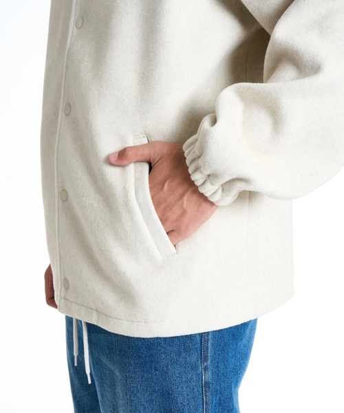 BILLABONG(ビラボン)の「BILLABONG メンズ MELTON COACH JK ジャケット 【2025年秋冬モデル】 @autumn/ビラボンメルトンコーチジャケット(ブルゾン・メンズ・クリーム/ブラック・MEDIUM/LARGE/X-LARGE)」の11枚目の写真