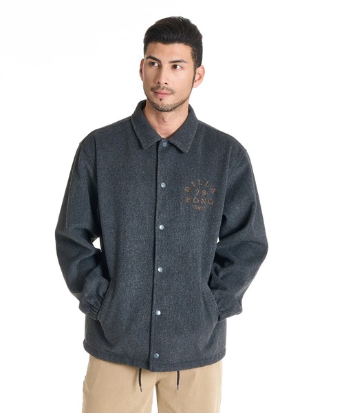 BILLABONG(ビラボン)の「BILLABONG メンズ MELTON COACH JK ジャケット 【2025年秋冬モデル】 @autumn/ビラボンメルトンコーチジャケット(ブルゾン・メンズ・クリーム/ブラック・MEDIUM/LARGE/X-LARGE)」の7枚目の写真