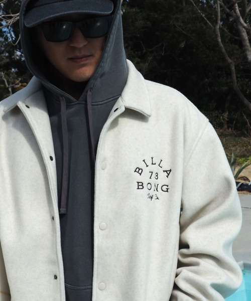 BILLABONG(ビラボン)の「BILLABONG メンズ MELTON COACH JK ジャケット 【2025年秋冬モデル】 @autumn/ビラボンメルトンコーチジャケット(ブルゾン・メンズ・クリーム/ブラック・MEDIUM/LARGE/X-LARGE)」の15枚目の写真