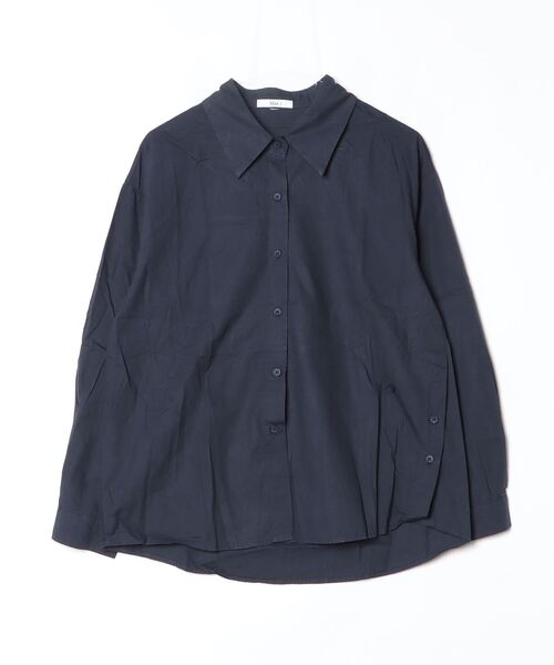 Max J(マックスジェイ)の「【Max J】ニットストール付き レイヤード ドレープシャツ(Tシャツ/カットソー・レディース・ホワイト/ネイビー/アイボリー・FREE)」の14枚目の写真