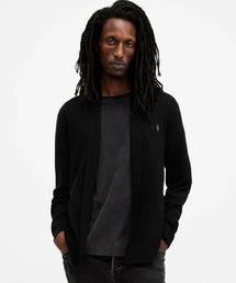 ALLSAINTS オールセインツ アルパカ　モヘア　カーディガン　ブラック AllSaints Multi Alpaca-Blend Bonebreak Cardigan | Harrods US