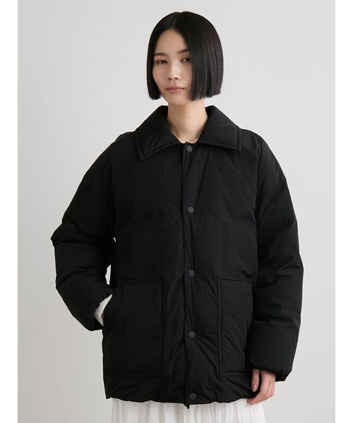 ステンカラーリサイクルダウン（ダウンジャケット/コート）｜MIESROHE