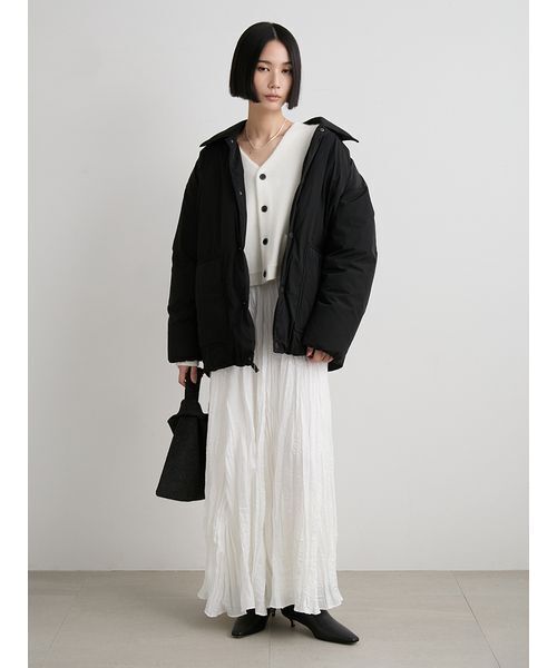 MIESROHE 新作　ステンカラーリサイクルダウン セール】ステンカラーリサイクルダウン（ダウンジャケット/コート