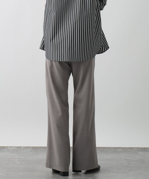 studio CLIP（スタディオクリップ）の「《ウタオ》ウォッシャブルイージーパンツ（スラックス・レディース・ライトブラウン/グレー・MEDIUM/LARGE）」の7枚目の写真