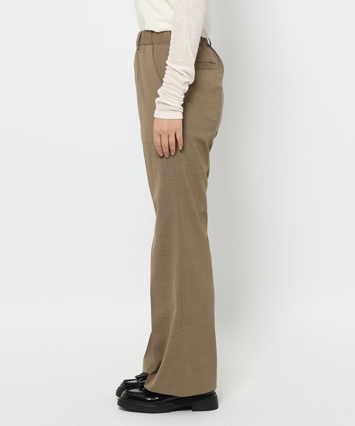 studio CLIP（スタディオクリップ）の「《ウタオ》ウォッシャブルイージーパンツ（スラックス・レディース・ライトブラウン/グレー・MEDIUM/LARGE）」の18枚目の写真