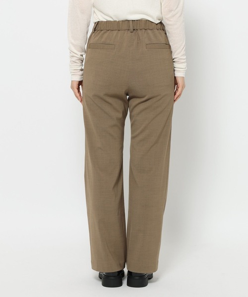 studio CLIP（スタディオクリップ）の「《ウタオ》ウォッシャブルイージーパンツ（スラックス・レディース・ライトブラウン/グレー・MEDIUM/LARGE）」の19枚目の写真