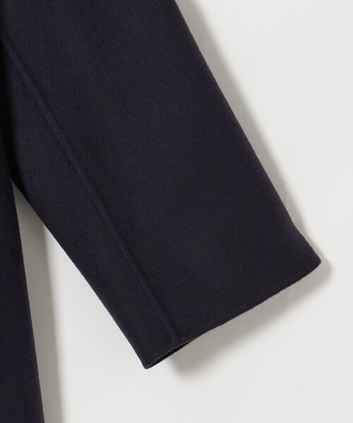 UNITED ARROWS（ユナイテッドアローズ）の「バイカラー リバー Aライン コート（その他アウター・レディース・モカ/ネイビー・36/38）」の19枚目の写真