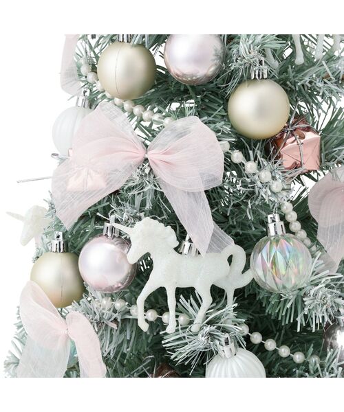 クリスマスツリー スターターセット 60cm ライトグリーン（インテリア