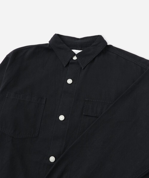 Saturdays NYC（サタデーズ ニューヨークシティ ）の「Magnus Work Shirt（シャツ/ブラウス・メンズ・オリーブ/ブラック・M/XL/L）」の20枚目の写真