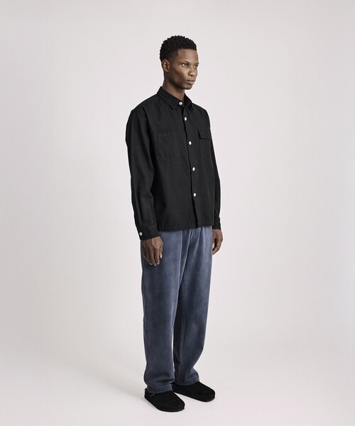 Saturdays NYC（サタデーズ ニューヨークシティ ）の「Magnus Work Shirt（シャツ/ブラウス・メンズ・オリーブ/ブラック・M/XL/L）」の8枚目の写真