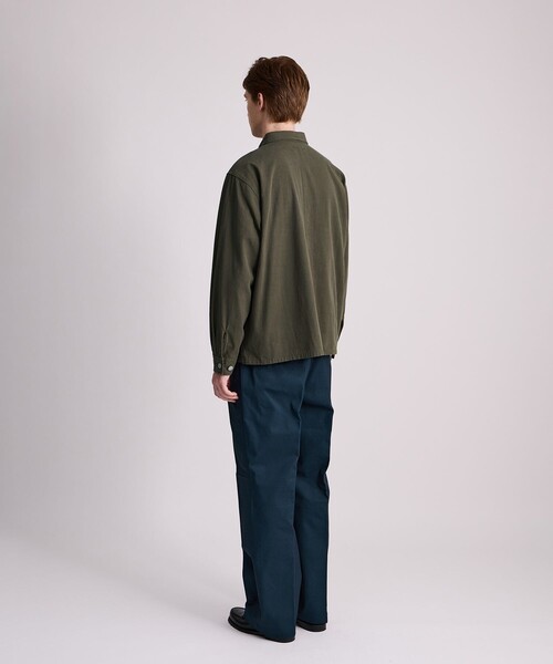 Saturdays NYC（サタデーズ ニューヨークシティ ）の「Magnus Work Shirt（シャツ/ブラウス・メンズ・オリーブ/ブラック・M/XL/L）」の12枚目の写真