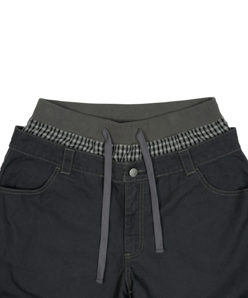 THECOLDESTMOMENT(ザコールデストモーメント)の「TCM trunk layered pants (charcoal)(その他パンツ・レディース・その他・SMALL/MEDIUM)」の4枚目の写真