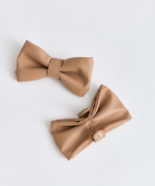 OLIVE des OLIVE（オリーブデオリーブ）の「リボンホーボーバッグ（ショルダーバッグ・レディース・ブラウン/アイボリー/ブラック・FREE）」の17枚目の写真