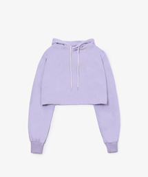 SALT AND CHOCOLATE（ソルトアンドチョコレート）の「SAC Terry Crop Hoodie Purple 4W232Y001（パーカー）」