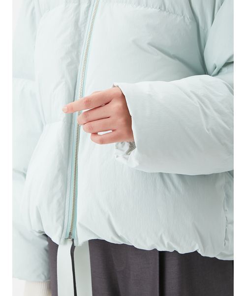 Mila Owen(ミラオーウェン)の「フレンチダウンジャケット(ダウンジャケット/コート・レディース・ミント/ブラック/アイボリー・F)」の5枚目の写真