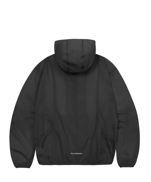 F.ILLUMINATE(フィルミネイト)の「シアーエアウィンドブレーカー-ブラック(ナイロンジャケット・レディース・その他・SMALL/MEDIUM/LARGE)」の3枚目の写真