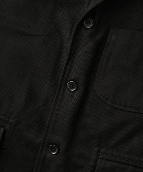 OUTSTANDING（アウトスタンディング）の「HIGH DENSITY COTTON CLASSIC 3-BUTTON JACKET_BLACK（テーラードジャケット・メンズ・その他・LARGE/SMALL/MEDIUM）」の7枚目の写真