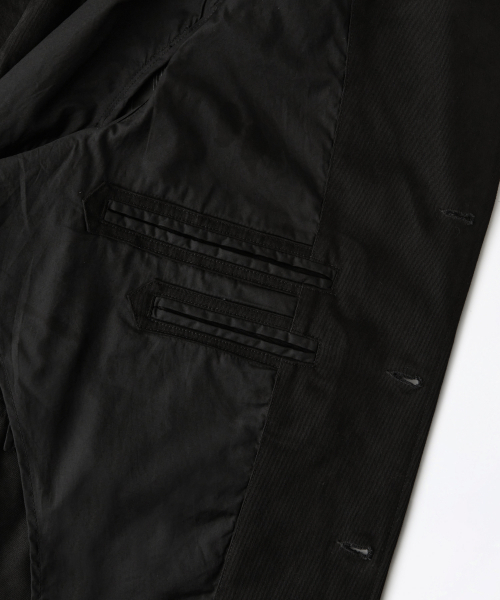 OUTSTANDING（アウトスタンディング）の「HIGH DENSITY COTTON CLASSIC 3-BUTTON JACKET_BLACK（テーラードジャケット・メンズ・その他・LARGE/SMALL/MEDIUM）」の9枚目の写真