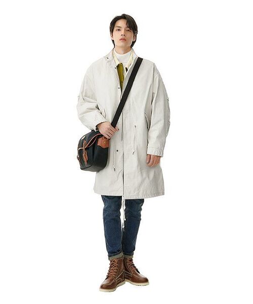 MUSINSA STANDARD（ムシンサスタンダード）の「スリムクロップドデニムパンツ[ミディアムインディゴ]（デニムパンツ・メンズ・その他・33/26/27/28/29/40/34/32/30/31/38/36）」の10枚目の写真