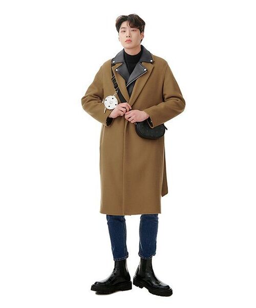 MUSINSA STANDARD（ムシンサスタンダード）の「スリムクロップドデニムパンツ[ミディアムインディゴ]（デニムパンツ・メンズ・その他・33/26/27/28/29/40/34/32/30/31/38/36）」の12枚目の写真