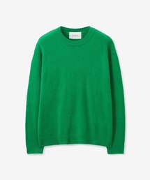 VTWO（ブイツー）の「ブークレニットセーター_グリーン（ニット/セーター）」